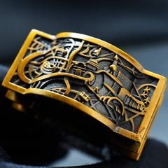 Zippo Ốp Vỏ Dày Chủ Đề Ma Đô Thành Phố Thượng Hải ZN332