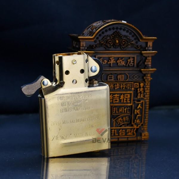 Zippo Ốp Vỏ Dày Chủ Đề Ma Đô Thành Phố Thượng Hải ZN332