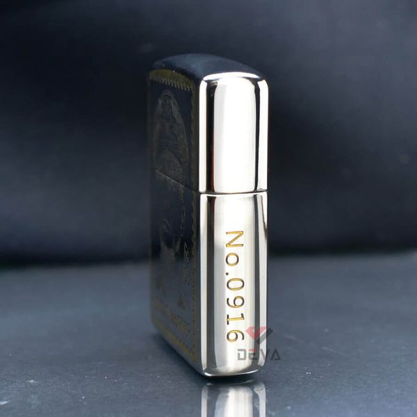 Zippo Armor Khắc Con Tem In Tướng Mỹ Douglas MacArthur ZN164