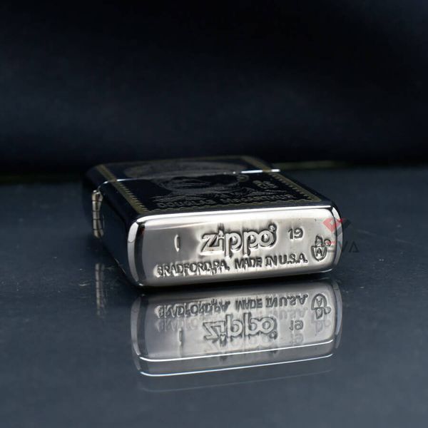 Zippo Armor Khắc Con Tem In Tướng Mỹ Douglas MacArthur ZN164