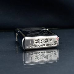 Zippo Armor Khắc Con Tem In Tướng Mỹ Douglas MacArthur ZN164