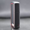 Zippo sơn đen kẻ đỏ Z257