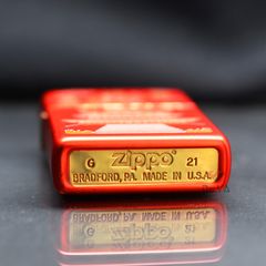 Zippo Sơn Đỏ Chủ Đề Á Đông Eastern Design Z104