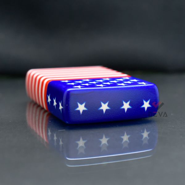 Zippo Sơn Hình Quốc Kỳ Mỹ Z168