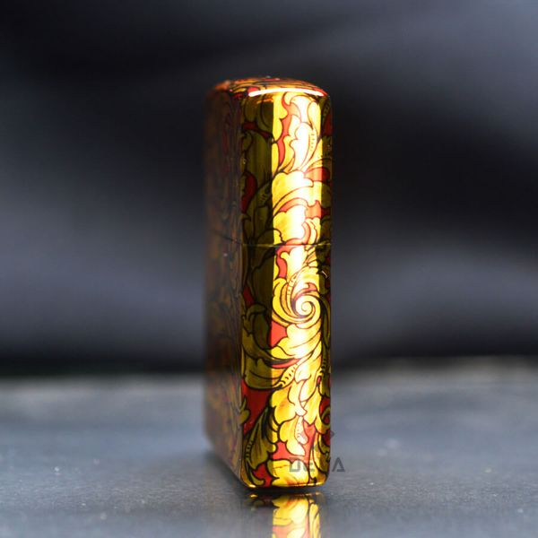 Zippo Sơn Hoa Văn Cổ Điển ZN196