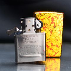 Zippo Sơn Hoa Văn Cổ Điển ZN196