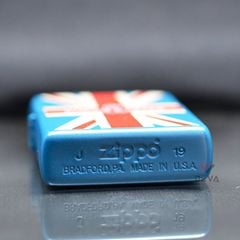 Zippo sơn lá cờ Anh Quốc in logo hãng Simon Carter ZN326