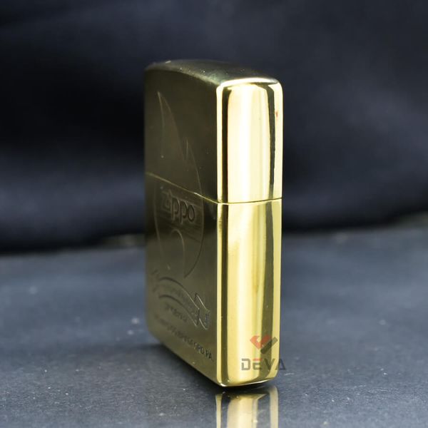 Zippo Khắc Sâu Ngọn Lửa Biểu Tượng Thương Hiệu Zippo ZN362