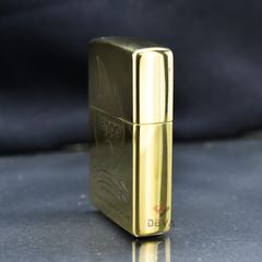 Zippo Khắc Sâu Ngọn Lửa Biểu Tượng Thương Hiệu Zippo ZN362