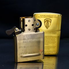 Zippo Khắc Bộ Chỉ Huy Lực Lượng Viễn Chinh Đồng Minh ZN363