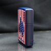 Zippo Sơn Ngọn Lửa Yêu Nước Patriotic Flame Design Z184
