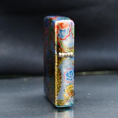 Zippo Sơn Phủ 5 Mặt Bức Tranh Rồng Bay Lượn Z159