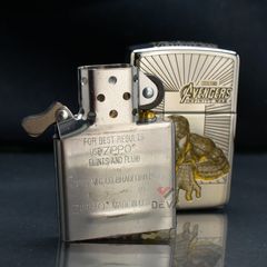 Zippo Armor Khắc Siêu Anh Hùng Người Nhện Spiderman ZN161