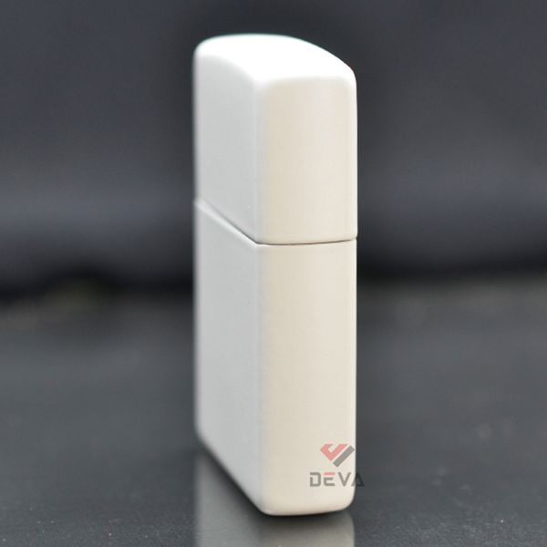 Zippo sơn trắng trơn ZT05