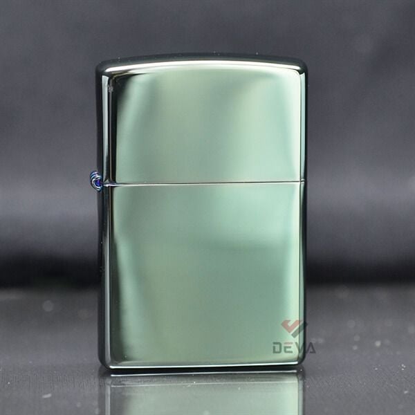 Zippo Mỹ xanh bóng chameleon ZT50