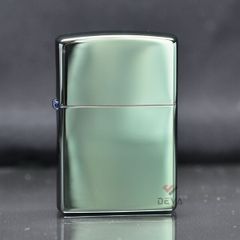 Zippo Mỹ xanh bóng chameleon ZT50