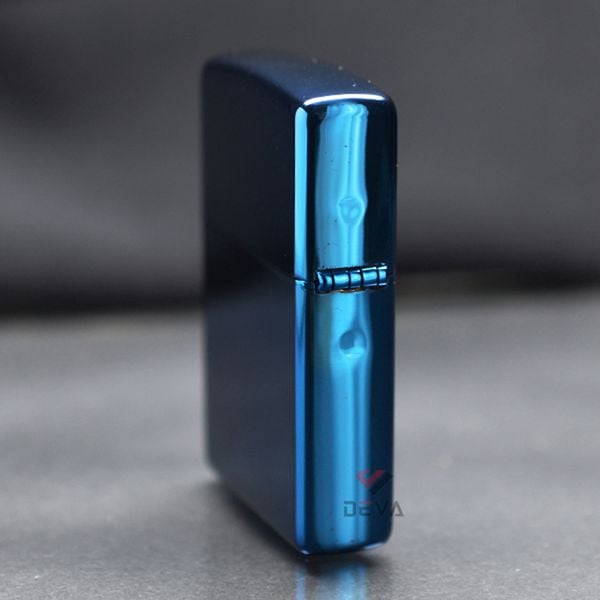 Zippo Sơn Xanh Sapphire Khắc Logo ZT20