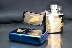 Zippo Sơn Khắc Xe Honda 67 Mạ Vàng ZK41