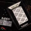 Zippo ô vuông chéo bản Armor Z314