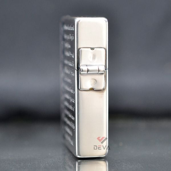 Zippo tái bản 1935 mạ bạc chữ nổi Z213