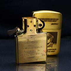 Zippo Tái Bản 1941 Khắc Tướng Mỹ Douglas MacArthur ZN351