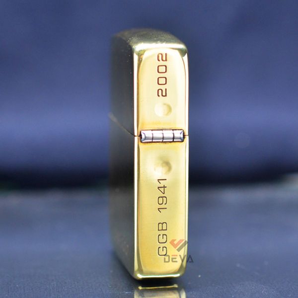 Zippo Mỹ chính hãng tái bản 1941 mạ vàng 18k giới hạn Z27