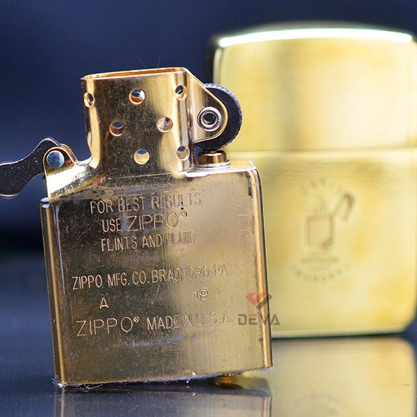 Zippo Mỹ chính hãng tái bản 1941 mạ vàng 18k giới hạn Z27
