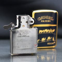 Zippo Tái Bản 1941 Mạ Vàng Sơn Chủ Đề Thương Hiệu Camel ZN176