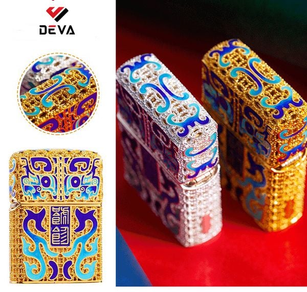 Zippo bọc hình biểu tượng thần rừng ZN289