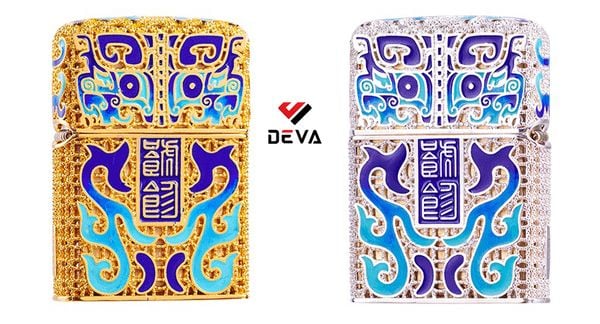 Zippo bọc hình biểu tượng thần rừng ZN289