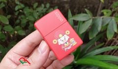 Zippo thần tài may mắn Z349