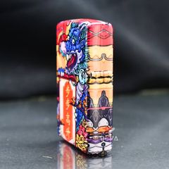 Zippo Sơn Màu Chủ Đề Rồng Chúc Phúc ZN329