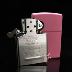 Zippo Sơn Màu Hồng Nhạt Regular Pink Matte ZT09