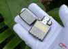 Zippo hoa văn vân bạc ZN148