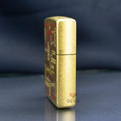 Zippo Vàng Chủ Đề Logo Zippo Design Z173