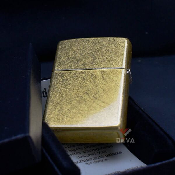 Zippo Vàng Chủ Đề Logo Zippo Design Z173