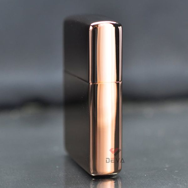 Zippo Vàng Hồng Trơn Bóng Rose Gold ZT12