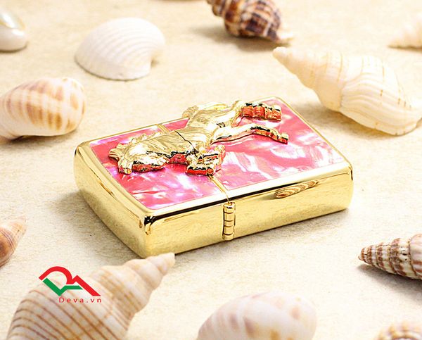 Zippo winning whinny khảm trai ốp ngựa ZN32