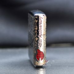 Zippo Armor Kỷ Niệm 45 Năm Hoa Văn Venetian 45th Anniversary Z335