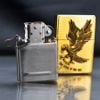 Zippo Vintage Mạ Vàng Ốp Emblem Đại Bàng Tung Cánh ZN144