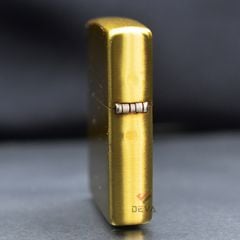 Zippo Vòng Xoáy Khảm Trai ZN381