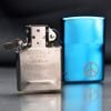 Zippo Xanh Bóng In Biểu Tượng Hòa Bình Peace On Side Z100