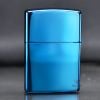 Zippo xanh cha mẹ mạ vàng Z255