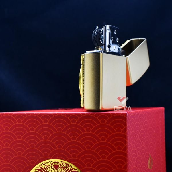 Zippo Vòng Xoay Đầu Sư Tử Cầu Được Ước Thấy ZN250