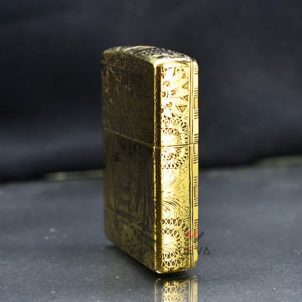 Zippo Khắc Tranh Vẽ Phong Cách Ai Cập Cổ Đại ZN214