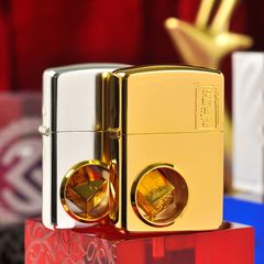 Zippo Xuất Nhật Mạ Vàng Cực Đẹp ZN277