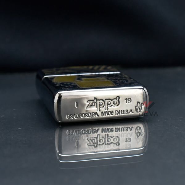 Zippo Armor Khắc Chiếc Zippo Và Các Biểu Tượng Hoa Kỳ ZN262