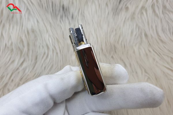 Zippo Armor  Kì Lân ốp khảm trai 2 mặt ZN222