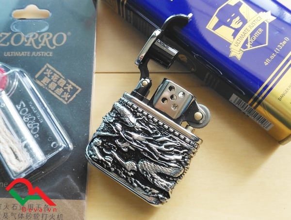 Bật lửa Zorro 506 - 628 rồng nổi