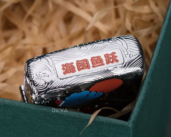 Zorro khắc 5 mặt chủ đề cá chép dưới trăng Z92035